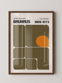 Bauhaus Geometrie Retro Rechtecke