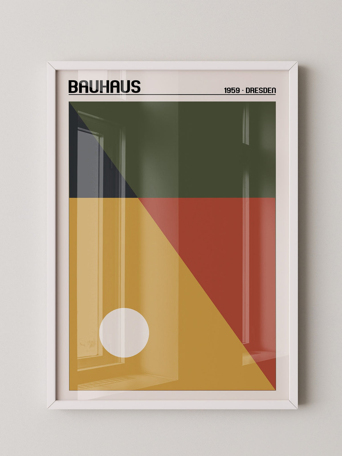 Bauhaus Geometrie Farbmix