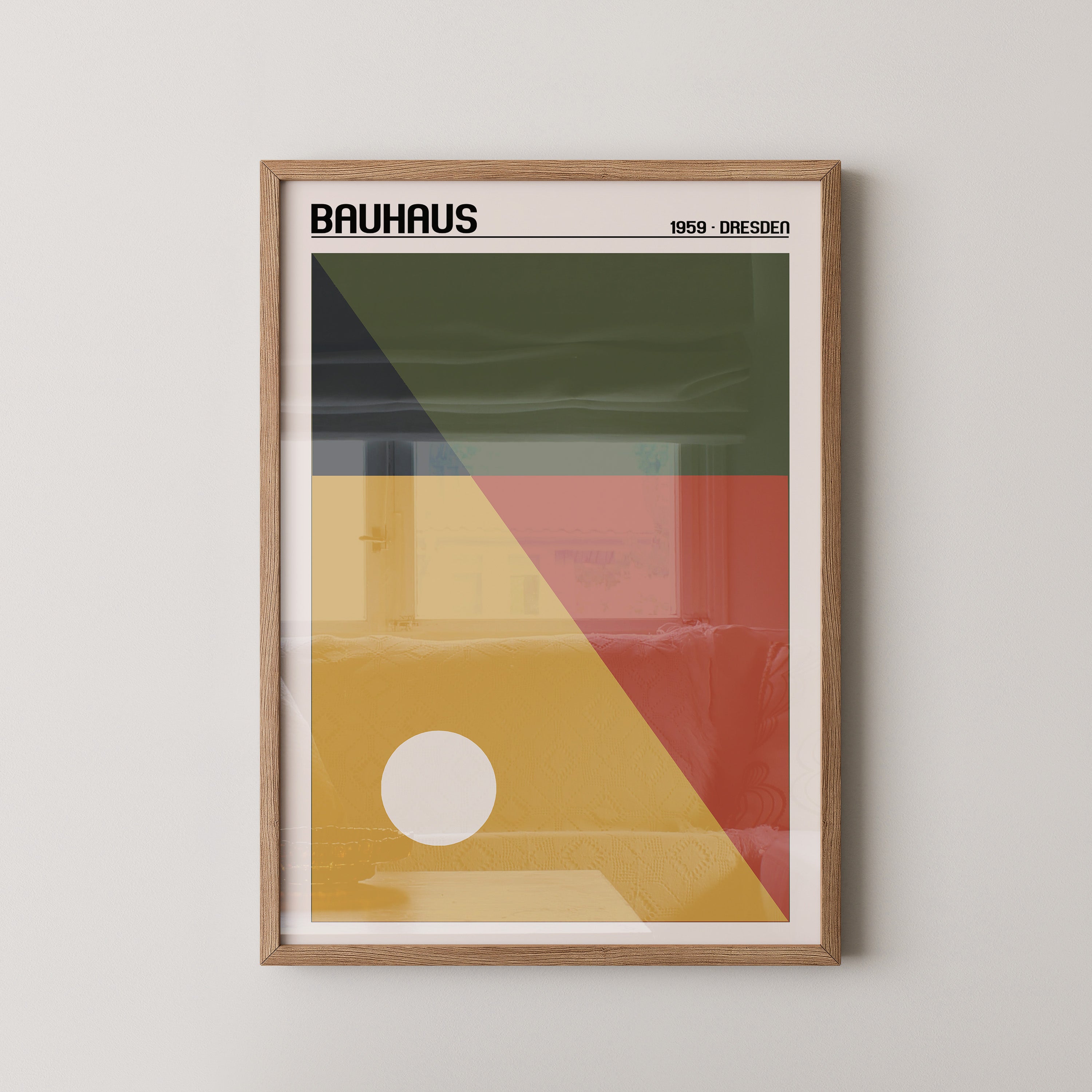 Bauhaus Geometrie Farbmix