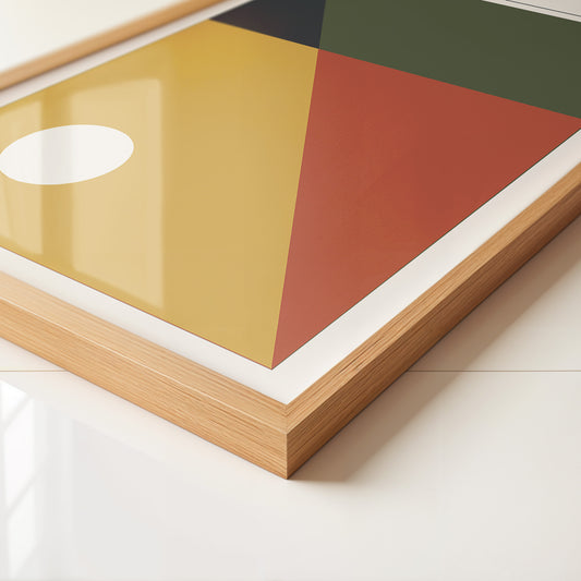 Bauhaus Geometrie Farbmix