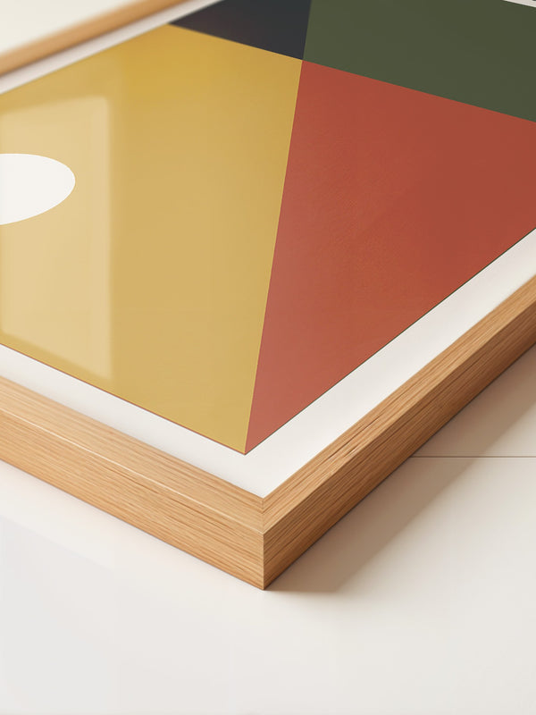 Bauhaus Geometrie Farbmix