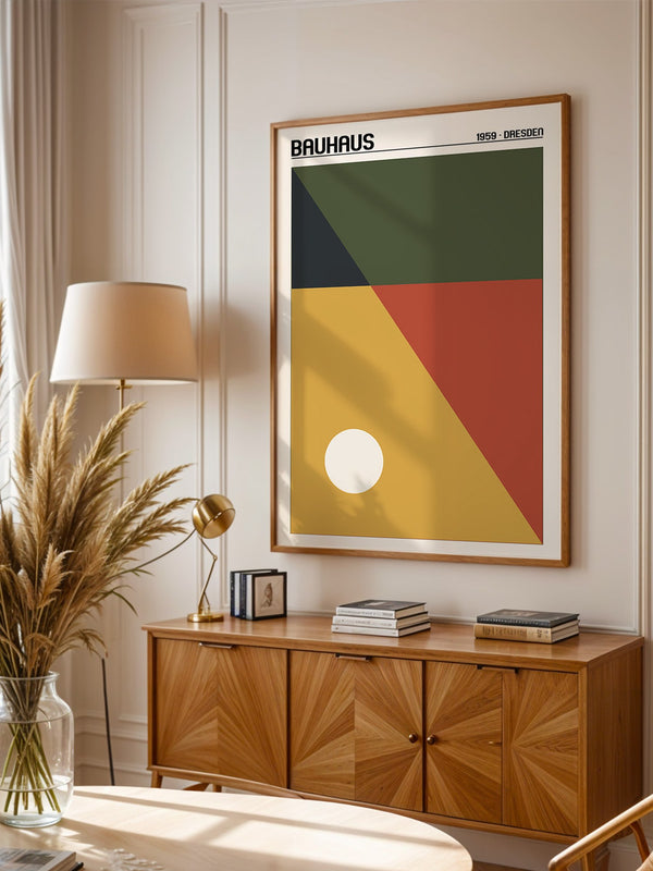 Bauhaus Geometrie Farbmix