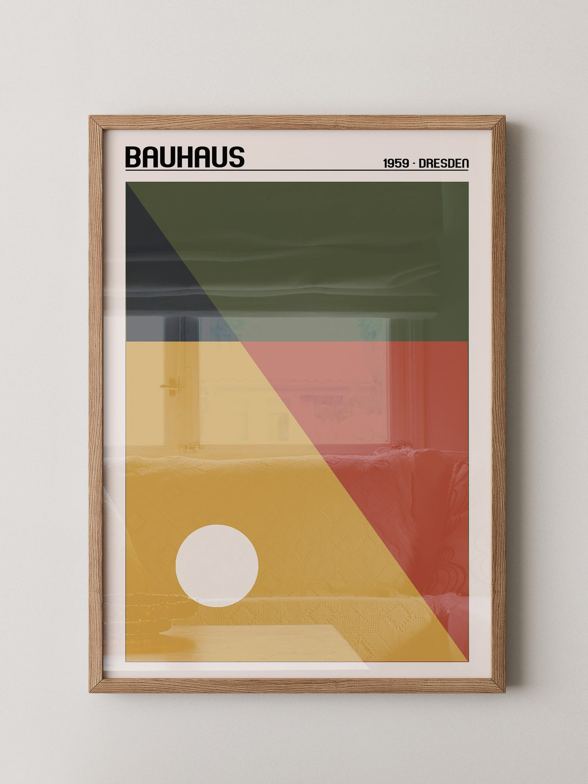 Bauhaus Geometrie Farbmix