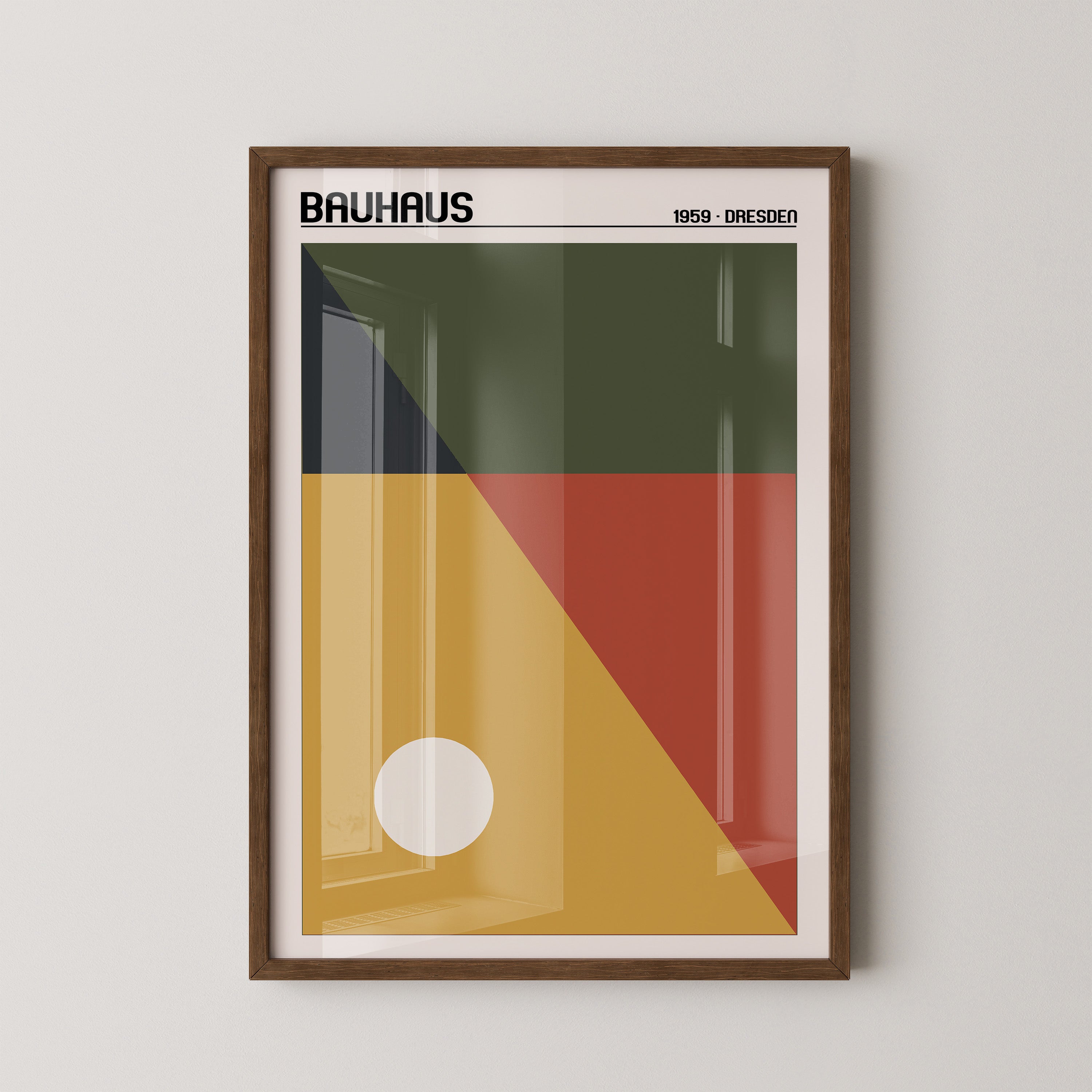 Bauhaus Geometrie Farbmix
