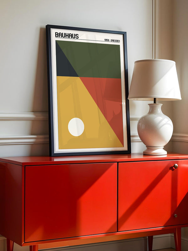 Bauhaus Geometrie Farbmix