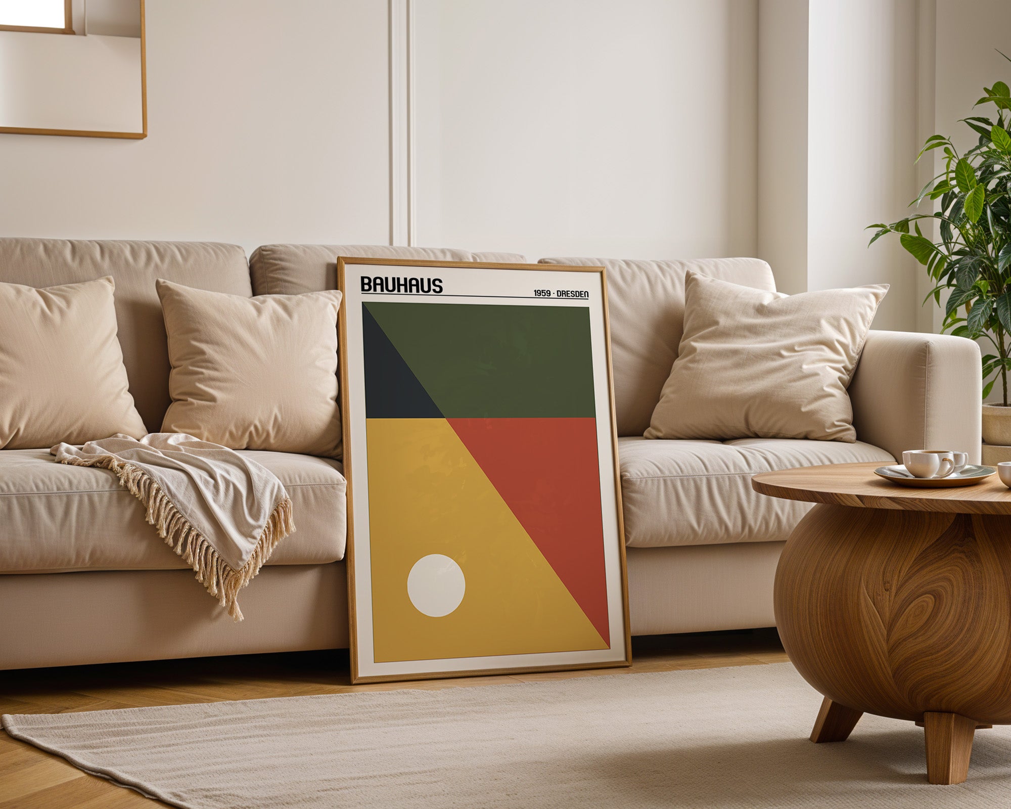 Bauhaus Geometrie Farbmix