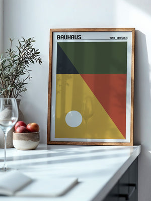 Bauhaus Geometrie Farbmix
