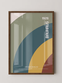 Bauhaus Kreise Retrofarben