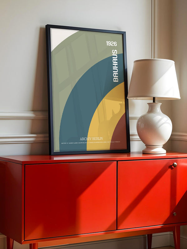 Bauhaus Kreise Retrofarben