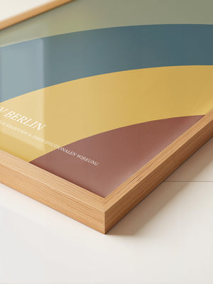 Bauhaus Kreise Retrofarben