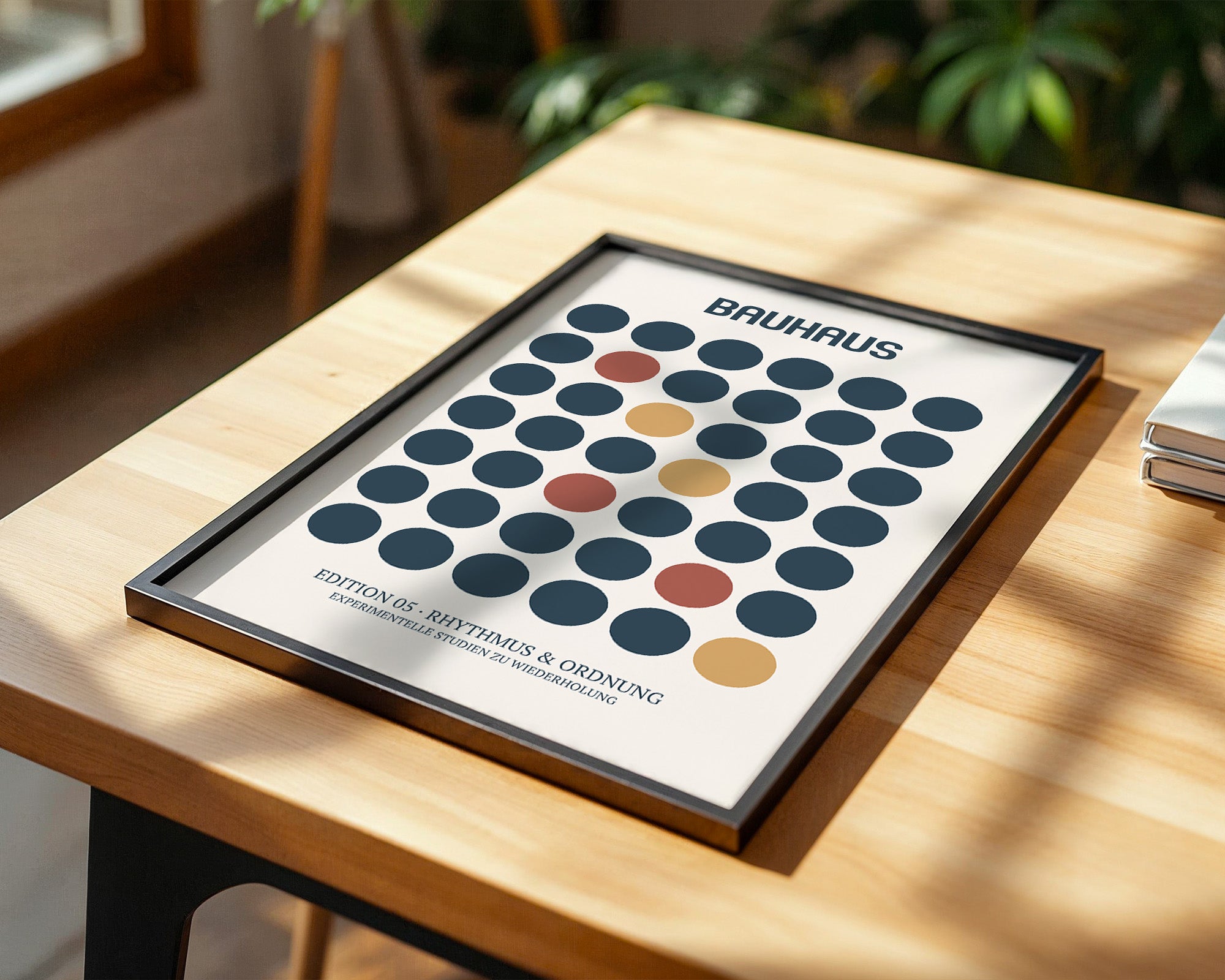 Bunte Kreise Bauhaus Stil