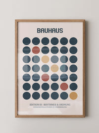 Bunte Kreise Bauhaus Stil