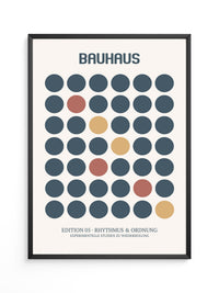 Bunte Kreise Bauhaus Stil