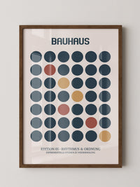 Bunte Kreise Bauhaus Stil