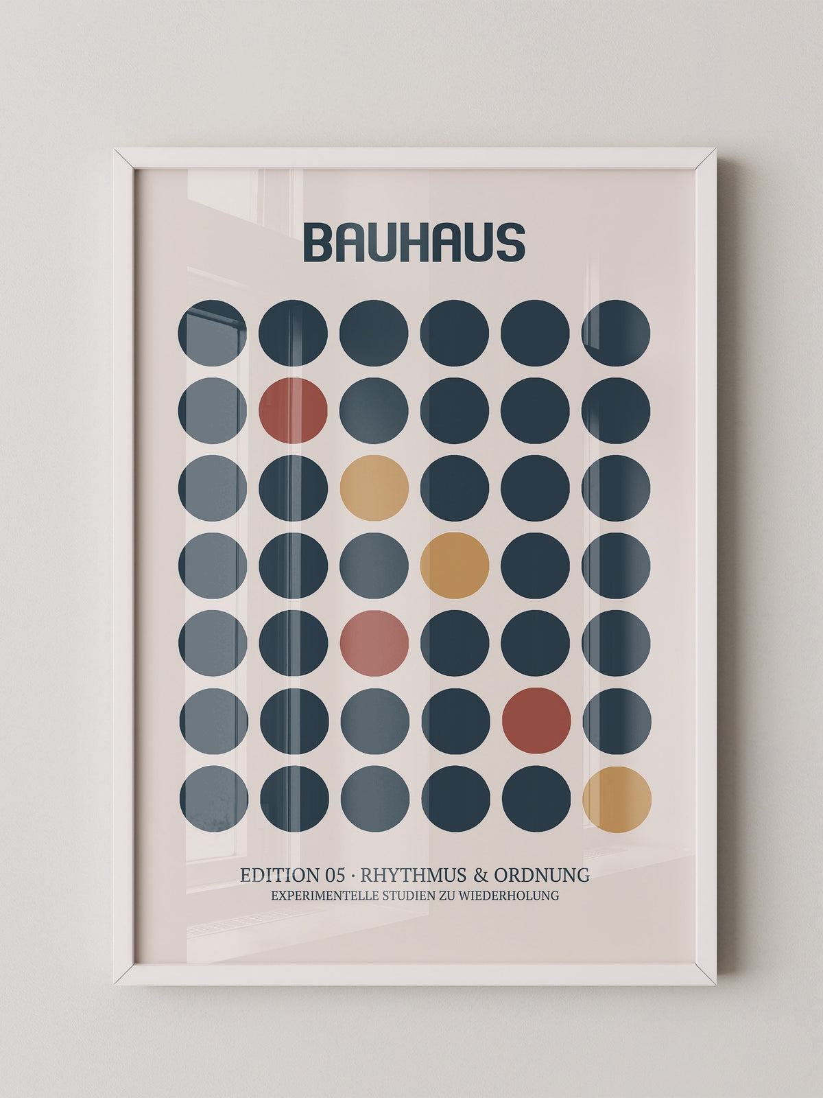 Bunte Kreise Bauhaus Stil