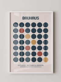 Bunte Kreise Bauhaus Stil