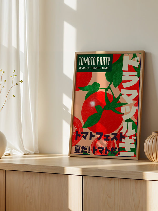 Tomaten Party Sommer Farben