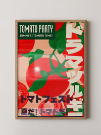 Tomaten Party Sommer Farben