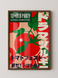 Tomaten Party Sommer Farben