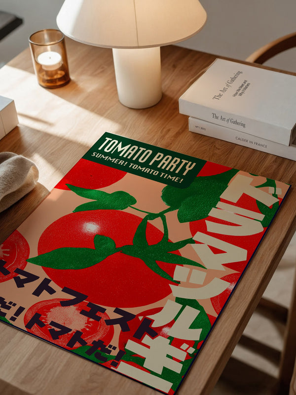 Tomaten Party Sommer Farben