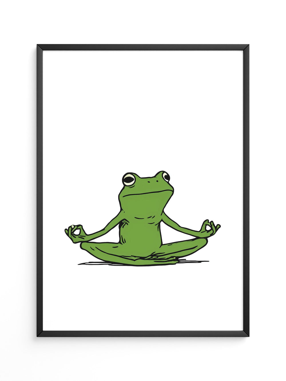 Frosch Meditation Gelassenheit