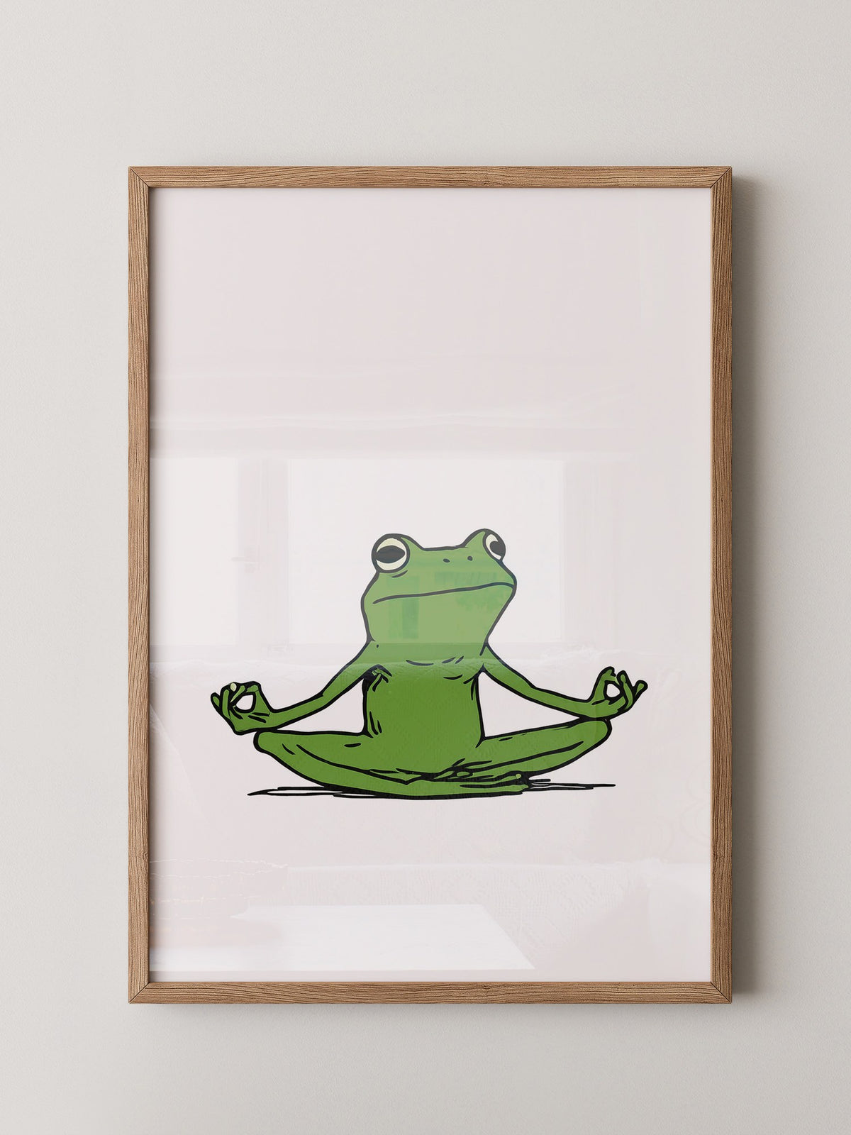 Frosch Meditation Gelassenheit