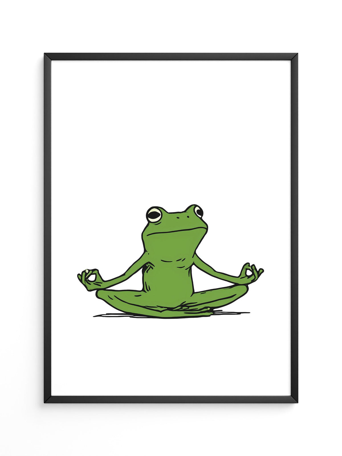 Frosch Meditation Gelassenheit