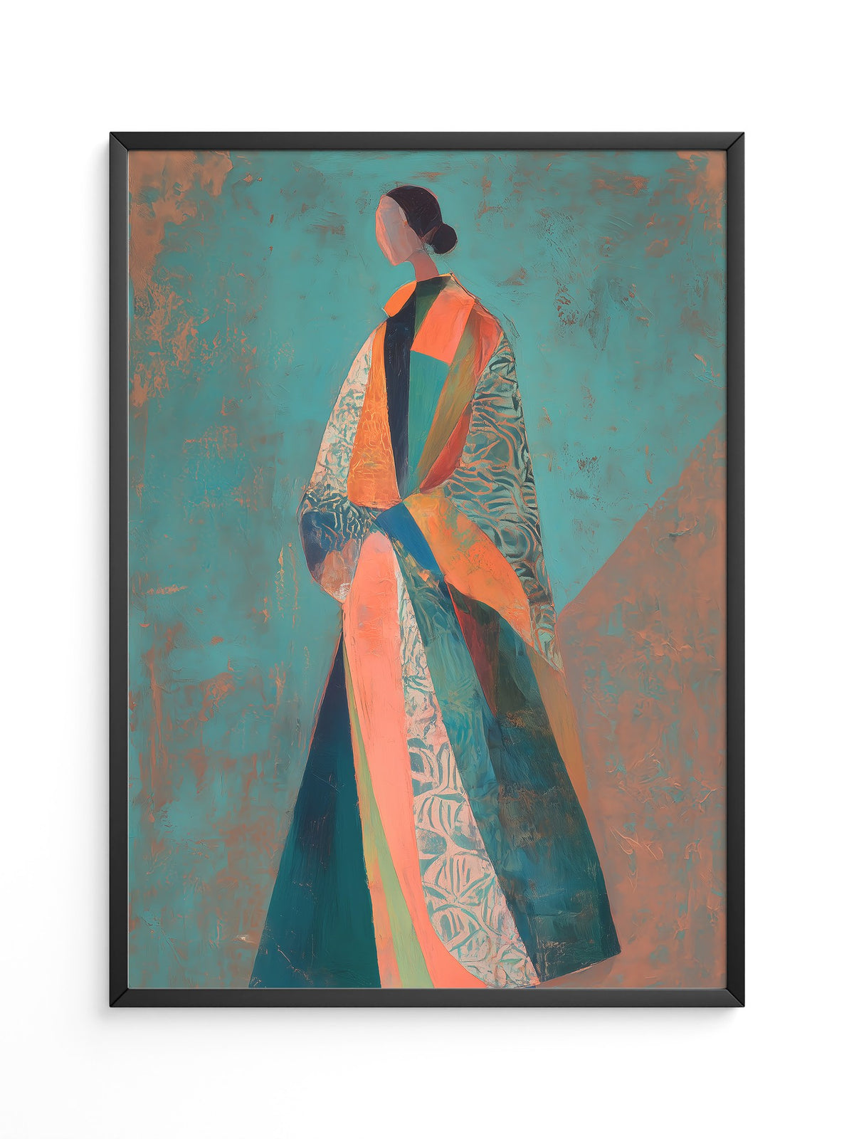Farbige Robe abstrakt