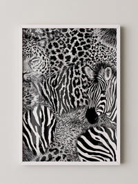 Zebra Leopard Muster Wild