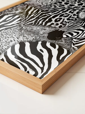 Zebra Leopard Muster Wild