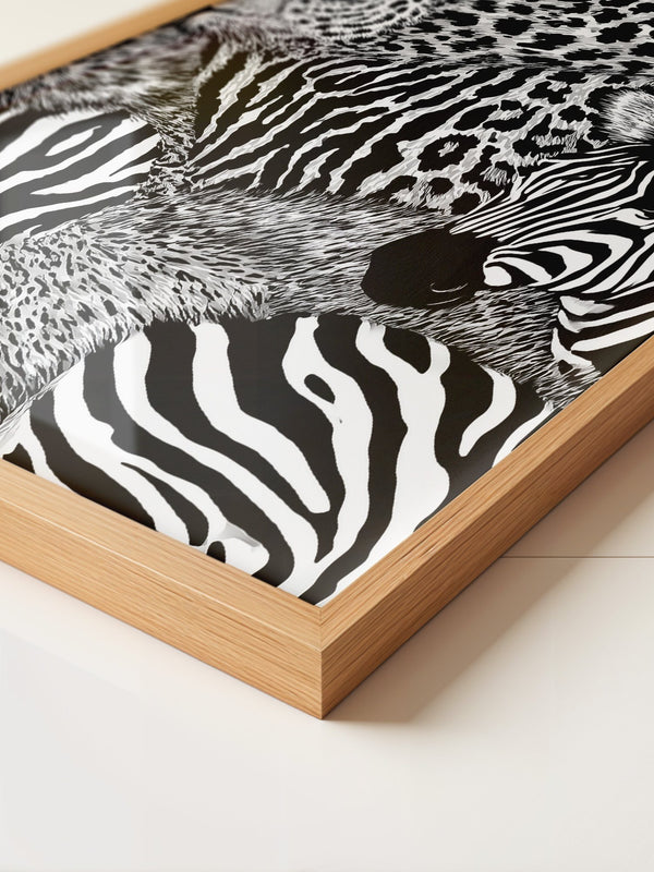 Zebra Leopard Muster Wild