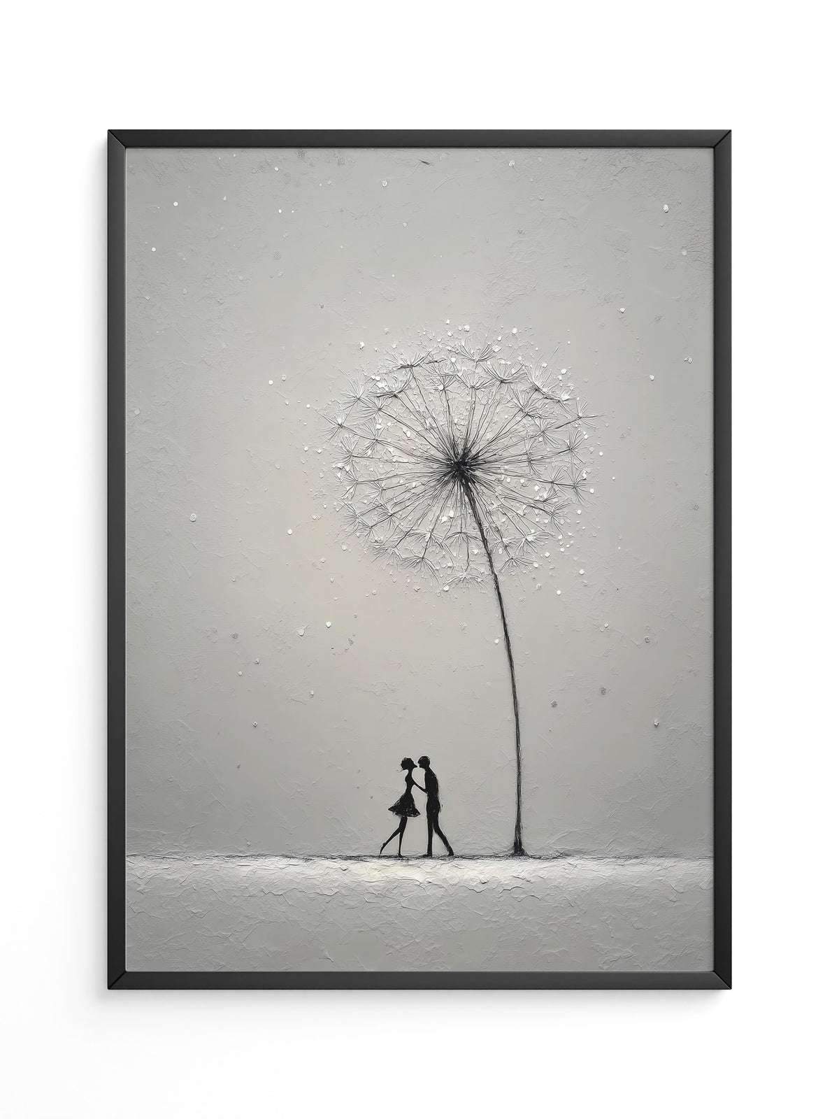 Pusteblume Tanz Silhouetten