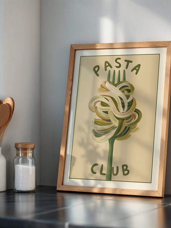 Gabel Pasta Malstil Vintage