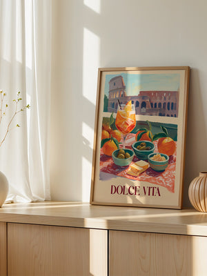Aperol Spritz Colosseum Malerei