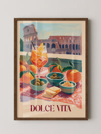 Aperol Spritz Colosseum Malerei