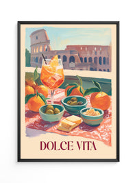 Aperol Spritz Colosseum Malerei
