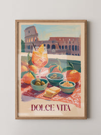 Aperol Spritz Colosseum Malerei