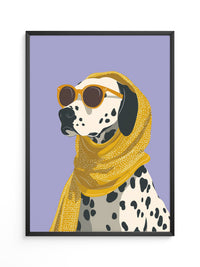 Dalmatiner Sonnenbrille Retro-Look