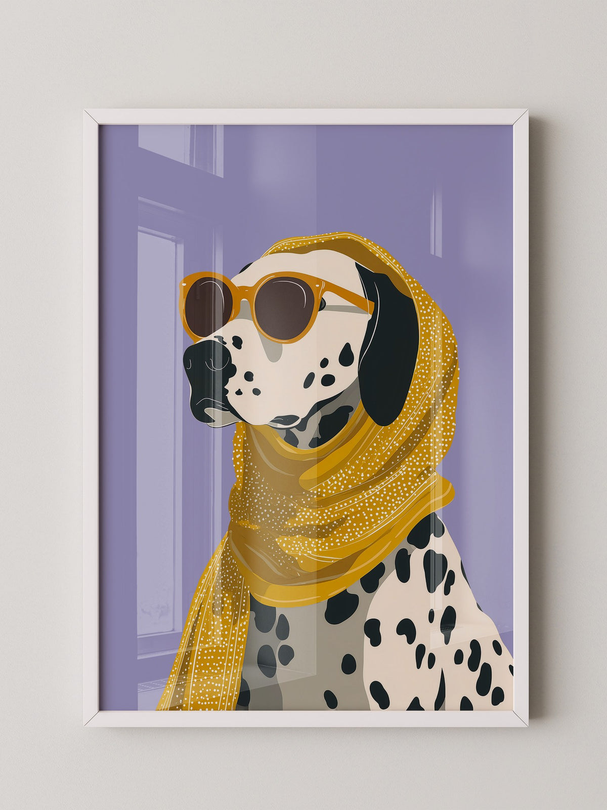 Dalmatiner Sonnenbrille Retro-Look