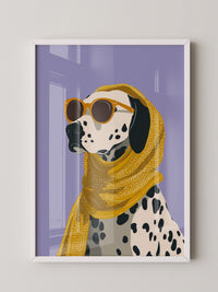 Dalmatiner Sonnenbrille Retro-Look