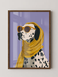 Dalmatiner Sonnenbrille Retro-Look