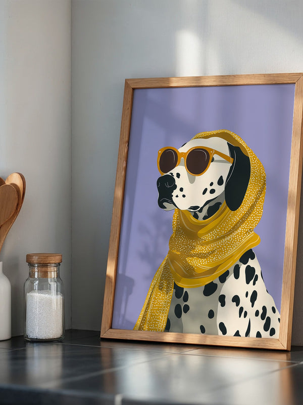 Dalmatiner Sonnenbrille Retro-Look