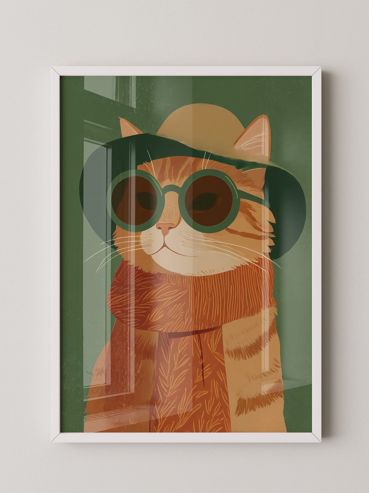 Katzenmode Retro chic