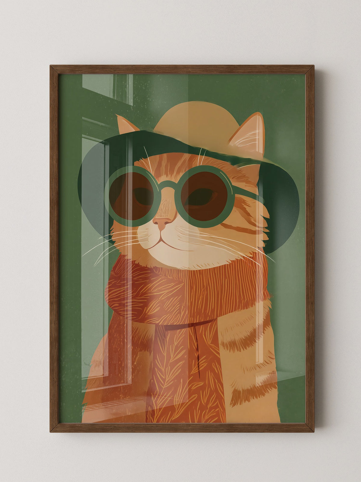 Katzenmode Retro chic