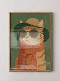 Katzenmode Retro chic