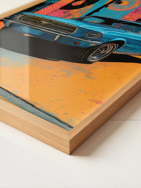 Auto Retro Graffiti Farbmix