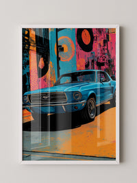 Auto Retro Graffiti Farbmix