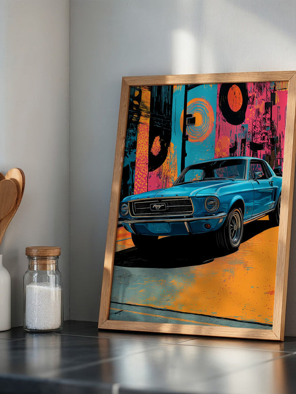 Auto Retro Graffiti Farbmix