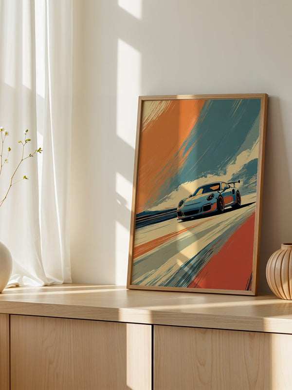 Porsche Fahrt Dynamische Farben