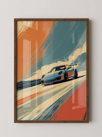 Porsche Fahrt Dynamische Farben